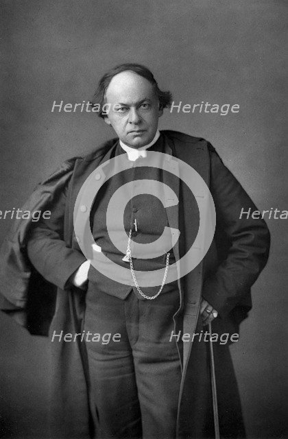 Reverend Hugh Reginald Haweis (1838-1901), English cleric and writer, 1893.Artist: W&D Downey