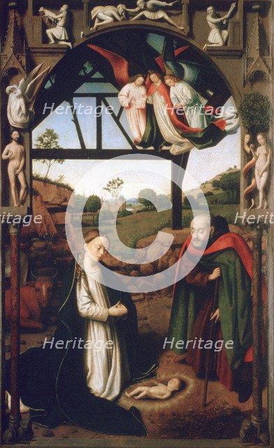 'Nativity', 1452. Artist: Petrus Christus