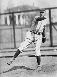 "Long" Tom Hughes, Washington Al (Baseball), ca. 1912-1913. Creator: Harris & Ewing.