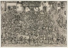 A Tournament, 1506. Creator: Lucas Cranach (German, 1472-1553).