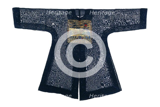 Man's Bufu (Court Surcoat), China, Qing dynasty (1644-1911), 1875/1900. Creator: Unknown.