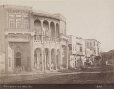 Public Fountain and School, Cairo, 19th century. Creator: Pascal Sébah.