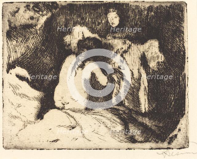 Getting Up (Le lever), 1913. Creator: Paul Albert Besnard.