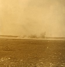 Barrage fire, c1914-c1918. Artist: Unknown.