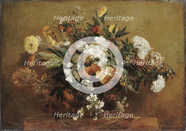 Bouquet champêtre, c. 1850. Creator: Delacroix, Eugène (1798-1863).