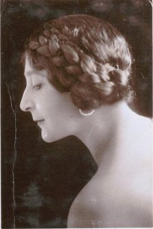 Portrait of Princess Olga Alexandrovna Yurievskaya (1873-1925), 1910s. Artist: Anonymous  