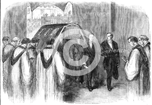 The Funeral of His Late Royal Highness the Prince Consort: reception of the body of the..., 1861. Creator: Unknown.