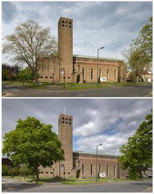 St Alban's Church, The Broadway, North Harrow, Harrow, London, 2020. Creator: Chris Redgrave.