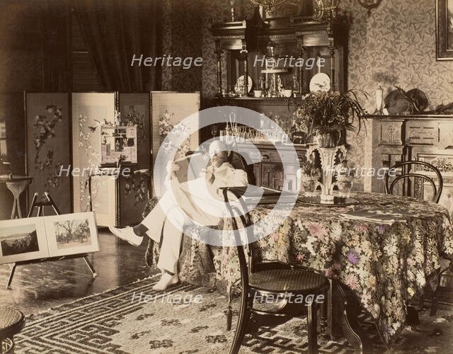 Home from the Orient, 1880s-90s. Creator: Unknown.