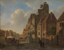 View in Dordrecht, 1819-1821. Creator: Johannes Pietersz. Schoenmakers.