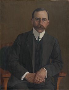 Le Docteur Arthur Hahnloser, 1909. Creator: Vallotton, Felix Edouard (1865-1925).