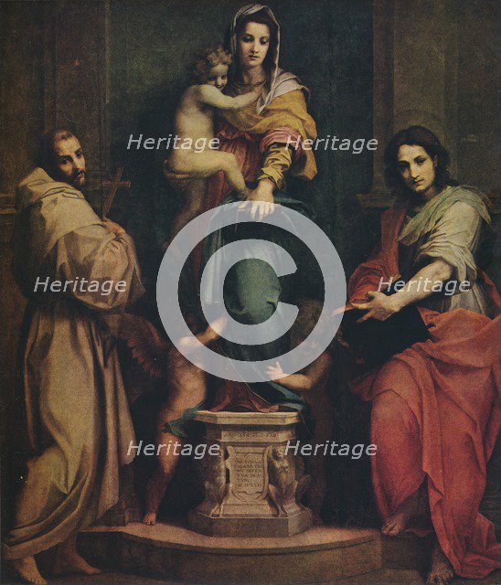 'Madonna of the Harpies', 1517. Artist: Andrea del Sarto.