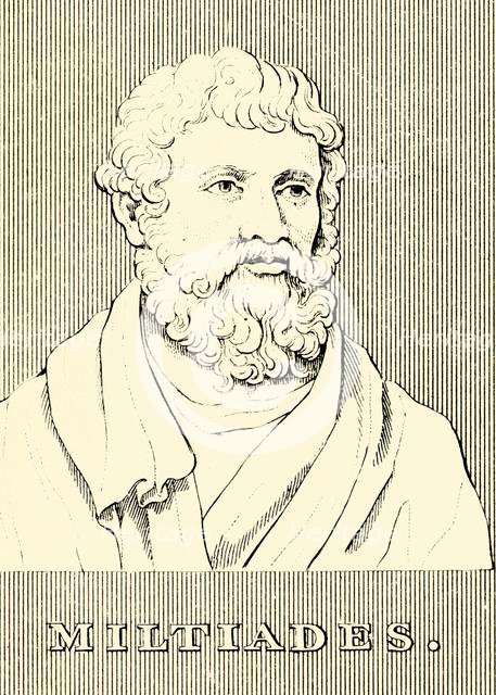 'Miltiades', (c550-489 BC), 1830. Creator: Unknown.