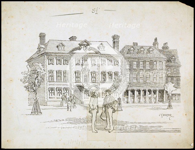 Kings Lynn, Norfolk, 1892-1933. Artist: Charles George Harper.