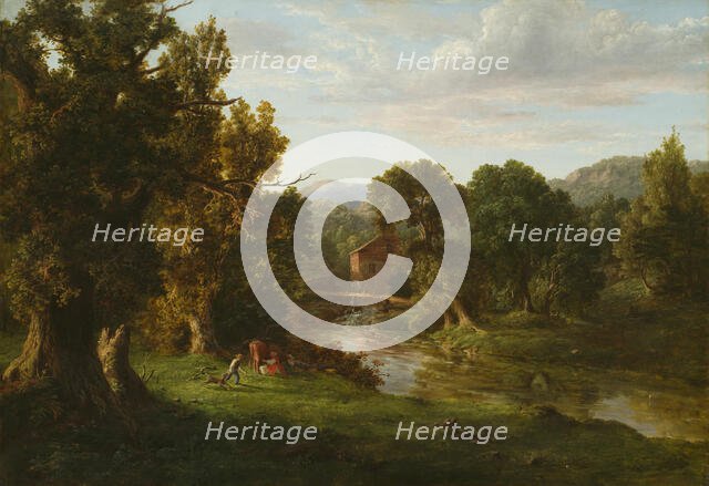 The Old Mill, 1849. Creator: George Inness.