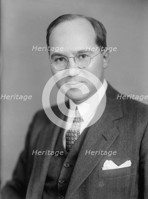 John W. Barriger III - Portrait, 1936. Creator: Harris & Ewing.