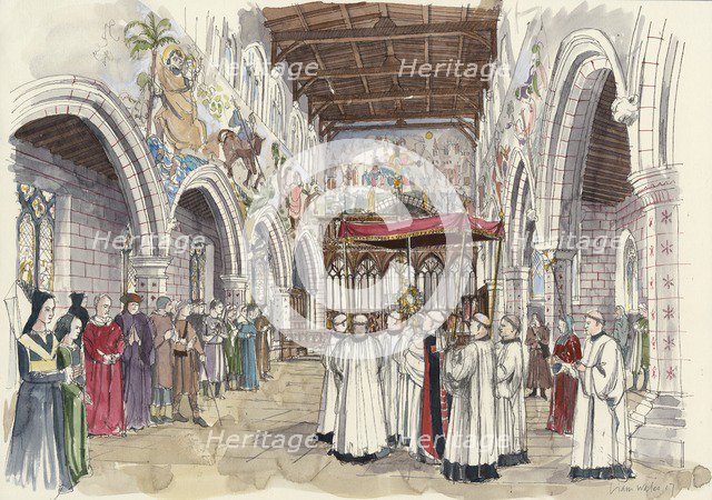 St Peter's Church, Barton-upon-Humber, Lincolnshire. Artist: Liam Wales.