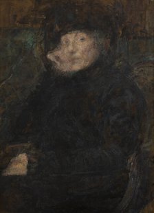 Portrait of Anna Ginzberg, c1900. Creator: Olga Boznanska.