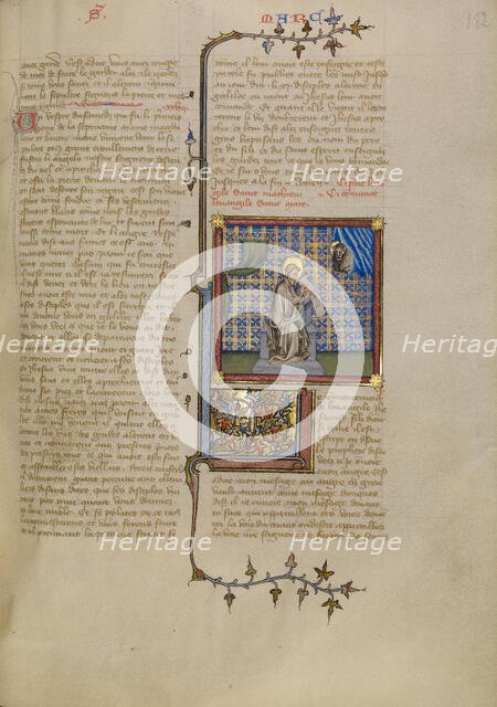 Saint Mark, about 1360-1370. Creator: Master of Jean de Mandeville.