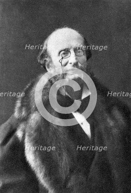 Jacques Offenbach, German-born French composer, 1878. Artist: Unknown