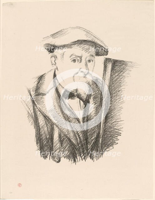 Self-Portrait, 1898. Creator: Paul Cezanne.