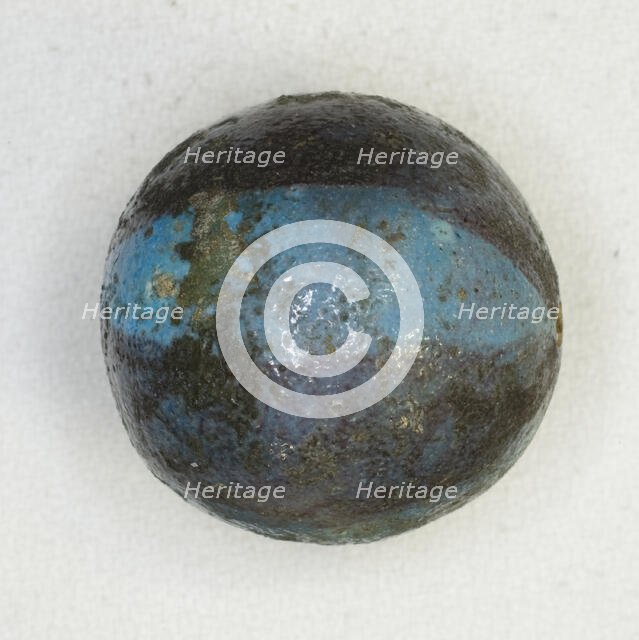 Ball Bead, Egypt, Middle Kingdom-New Kingdom (about 2055-1069 BCE). Creator: Unknown.