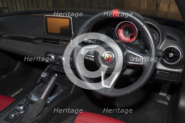 2018 Fiat 124 Abarth Spider. Creator: Unknown.