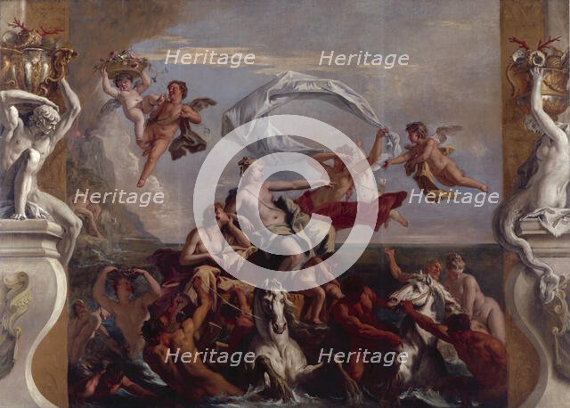 The Triumph of Galatea, 1713-15. Creator: Sebastiano Ricci.