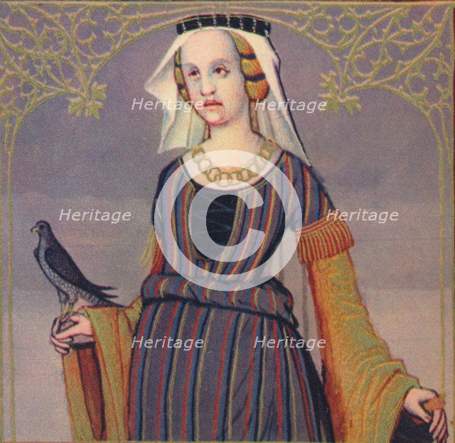 'Megulia - La Bien Dotee',1403, (1939). Artist: Master of Berry's Cleres Femmes.