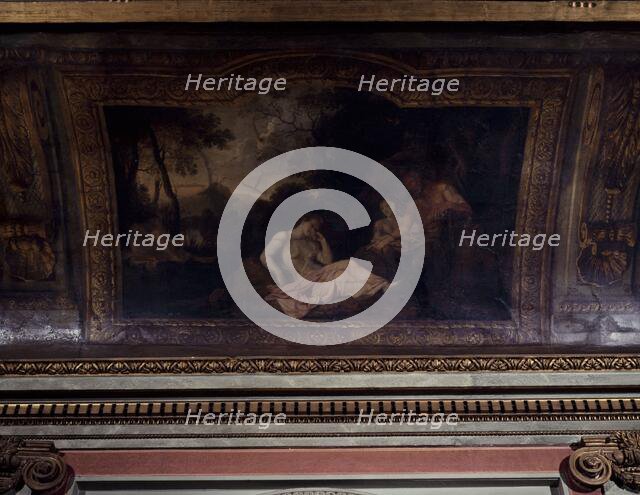 Psyche consoled by Pan, between 1652 and 1655. Creator: Charles le Brun.