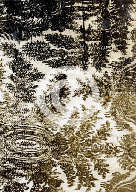 Half Shawl, Bayeux, 1860s. Creator: Unknown.