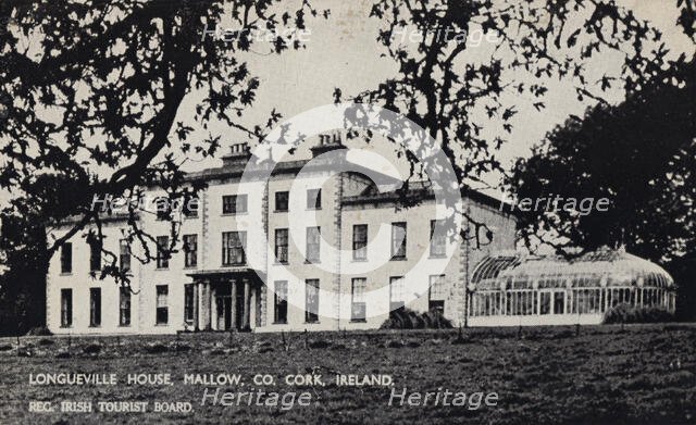 Longueville House, Mallow, County Cork, Ireland, c1950. Creator: Unknown.