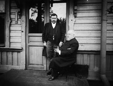 Alexander Glazunov (1865-1936) and Mily Balakirev (1837-1910).