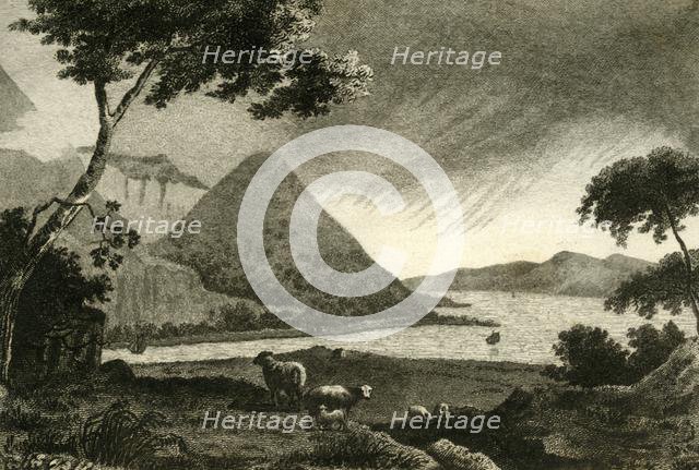 'View at the Ferry of Ballyhulish', late 18th century.  Creators: Unknown, F Cary.