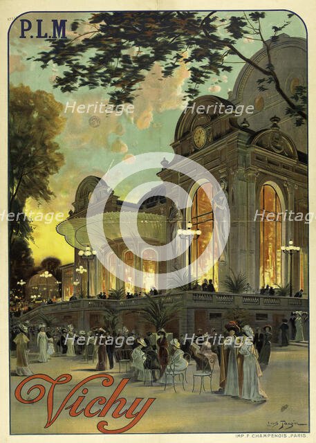 P.L.M. Vichy, c. 1910. Creator: Tauzin, Louis (1842-1915).