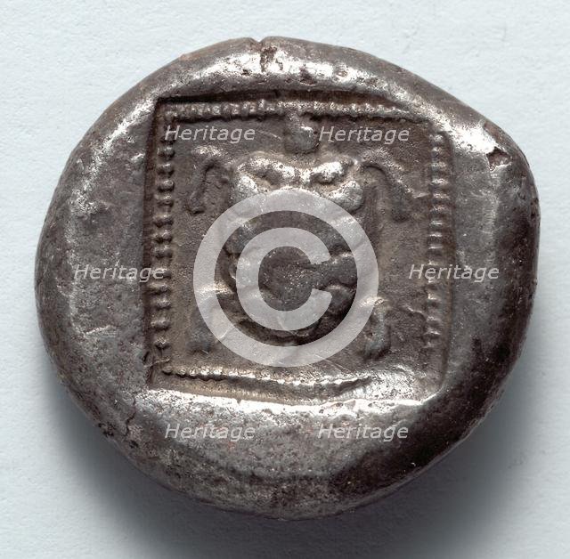 Stater: Tortoise (reverse), 500-450 BC. Creator: Unknown.