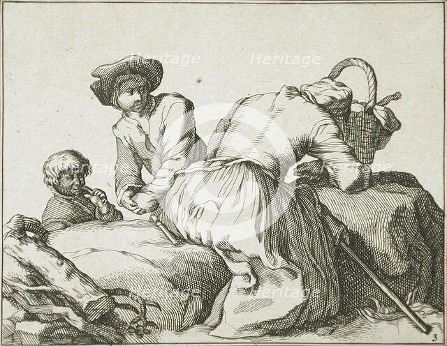 Peasant Family, 17th century. Creator: Unknown.