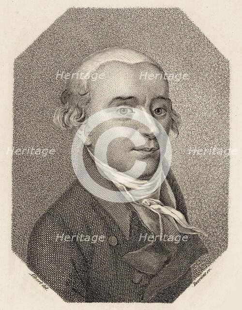 Portrait of the composer Muzio Clementi (1752-1832). Creator: Devrient, Wilhelm (1799-after 1866).