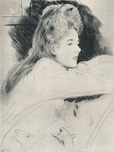 'Etude', c1890, (1894). Artist: Paul Helleu.