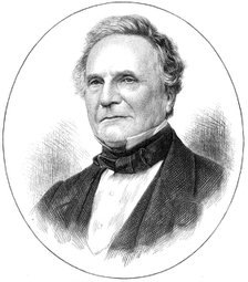 Charles Babbage (1791-1871) English mathematician and pioneer of computing, 1871. Artist: Unknown