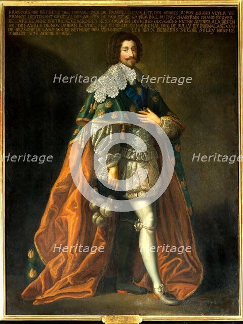 Portrait of François de Béthune, duc d'Orval (1598-1678). Creator: Anonymous.