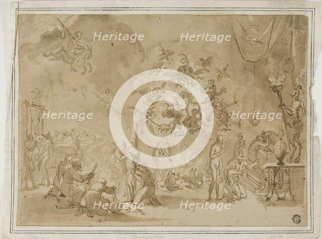 Scene of Witchcraft and Devil Worship, n.d. Creator: David Teniers II.