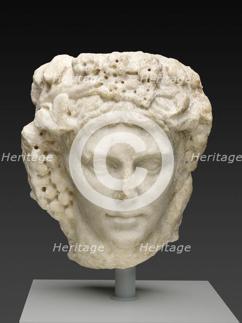 Portrait Head of a Man, Mid-3rd century AD. Creator: Unknown.