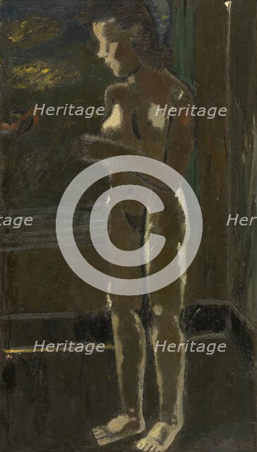 Standing Nude, 1935. Creator: Gustave De Smet.