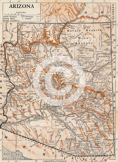 'Arizona'. Artist: Unknown.