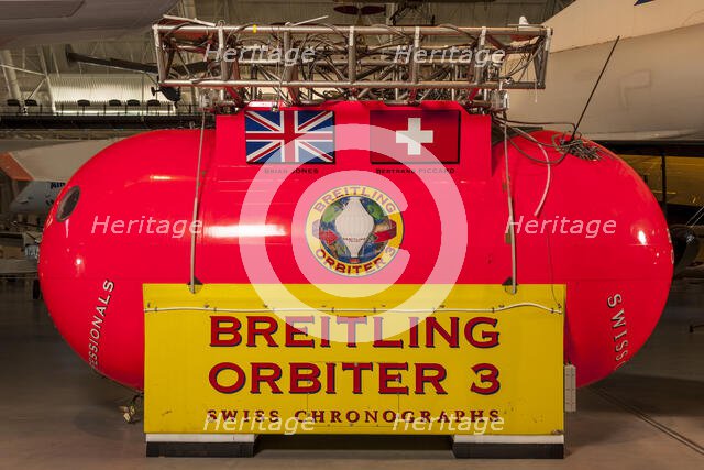 Gondola, Breitling Orbiter 3, 1990s. Creator: Cameron Balloons.