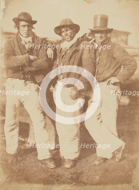 Alexander Rutherford, William Ramsay and John Liston, 1843-1848. Creator: Hill & Adamson.