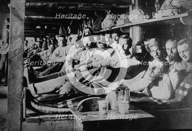 Prison Camp, Irkutsk, between c1915 and c1920. Creator: Bain News Service.