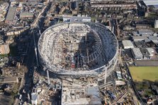 New Tottenham Hotspur FC stadium under construction, White Hart Lane, Tottenham, London, 2018. Creator: Historic England Staff Photographer.