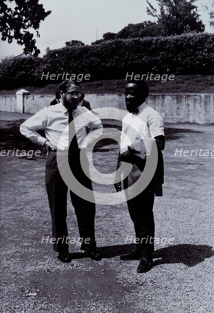 Jeffrey Samuel Dodge and A  Boyd. Creator: Unknown.